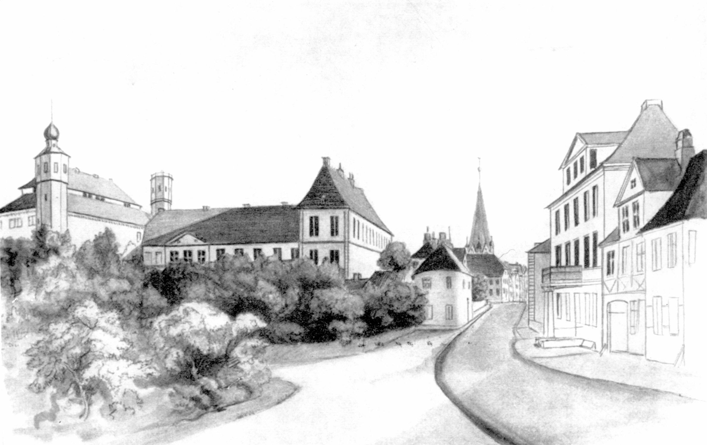 Kiel-Die_Daenische_Strasse_mit_Blick_zum_Schloss_um_1852.jpg