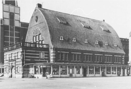 Fischhalle in Kiel 1910