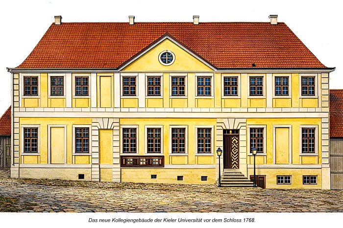 Kieler Uni Kollegiengebäude von 1768
