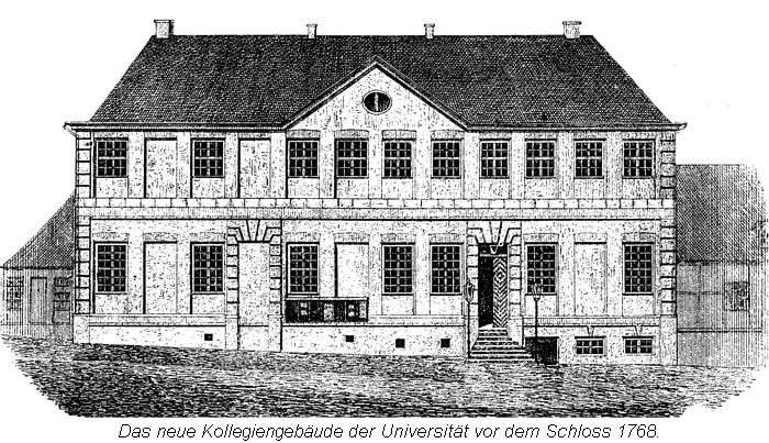 Kollegiengebäude von 1768