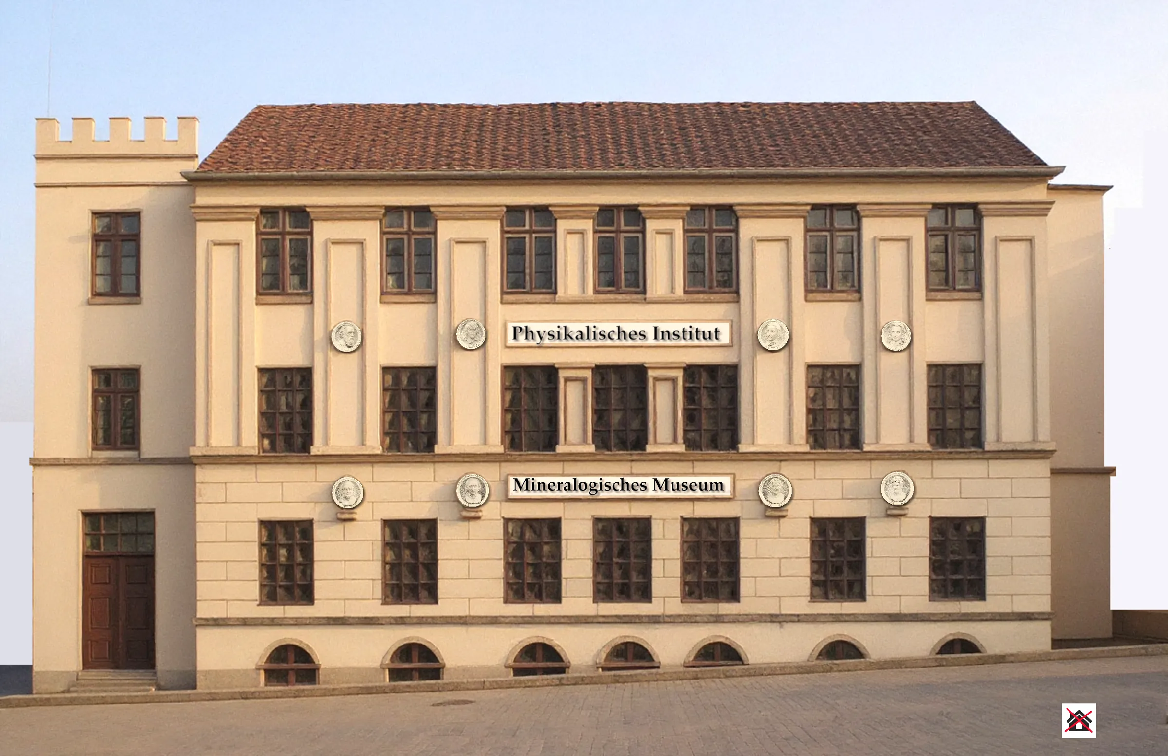Physikalisches Institut und Mineralogisches Museum Kiel 1856