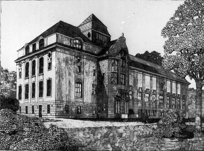 Kunsthalle in Kiel 1909