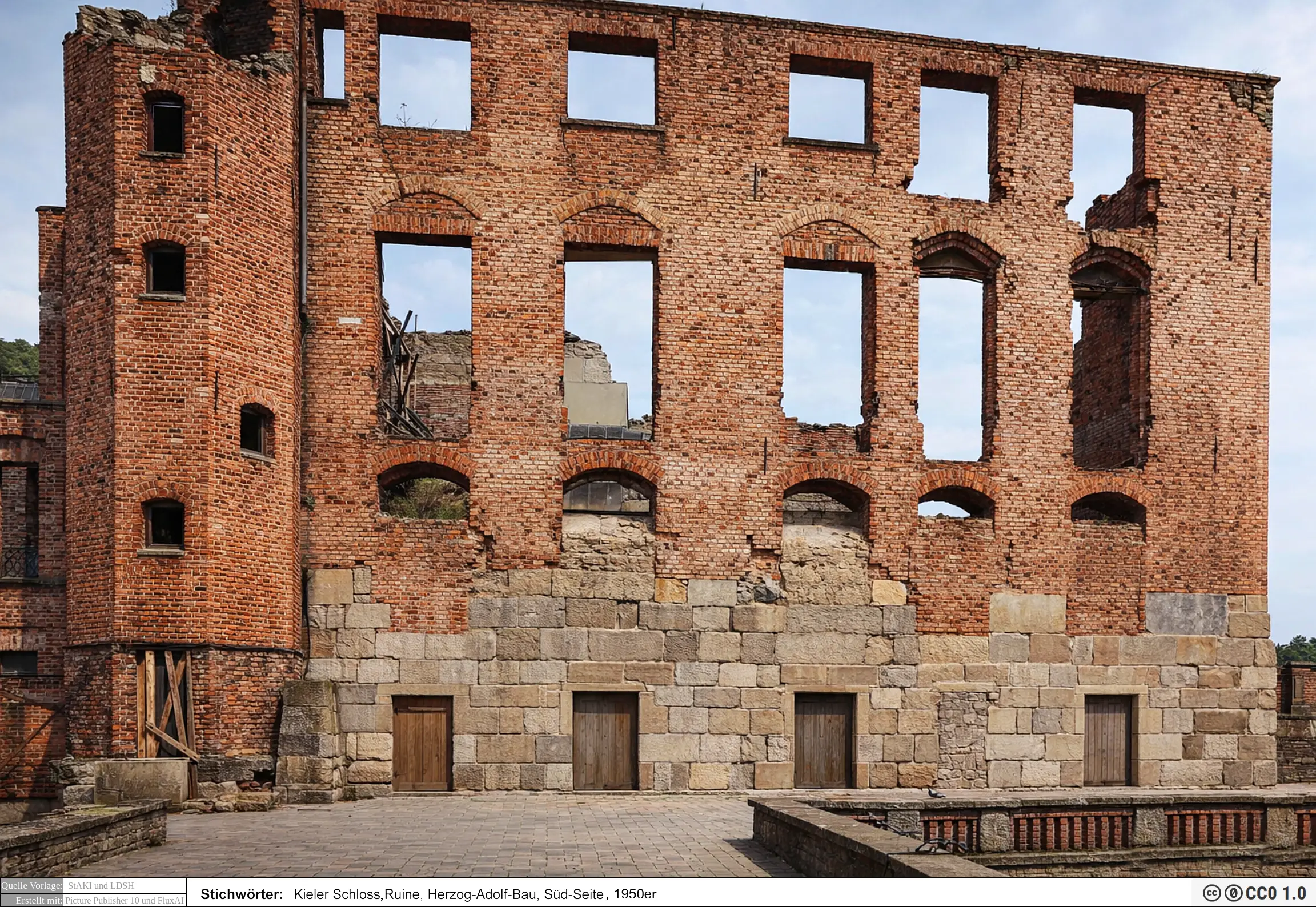 Kieler Schlossruine