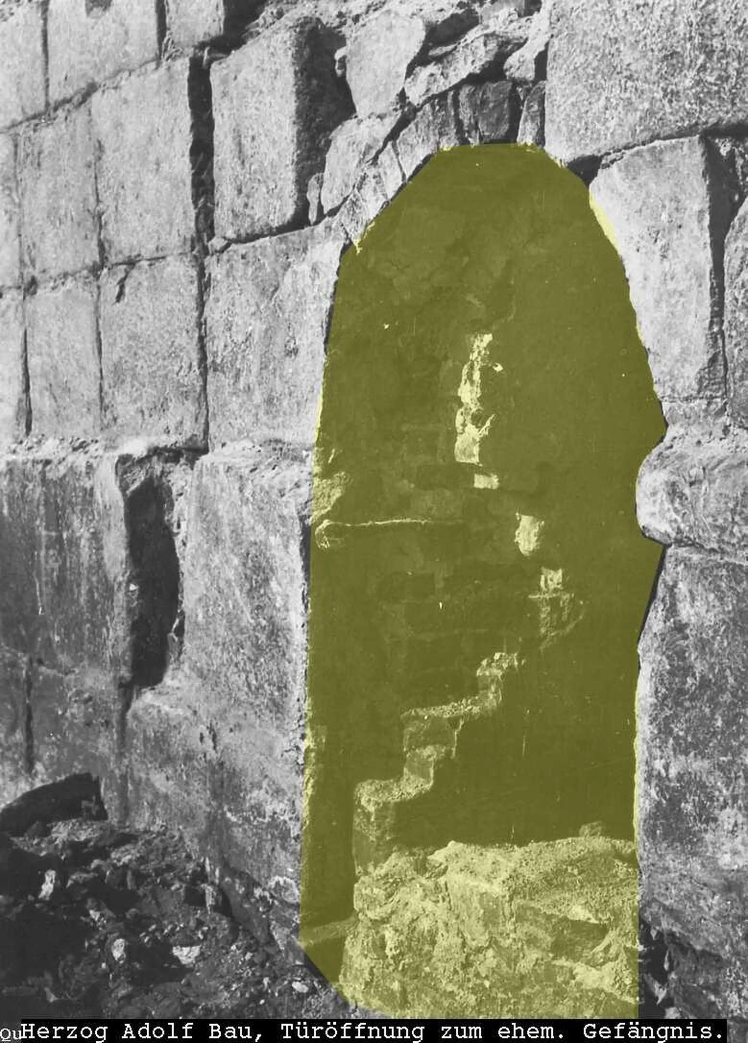 Kieler Schlossruine,Herzog-Adolf-Bau,Türöffnung,Gefängnis