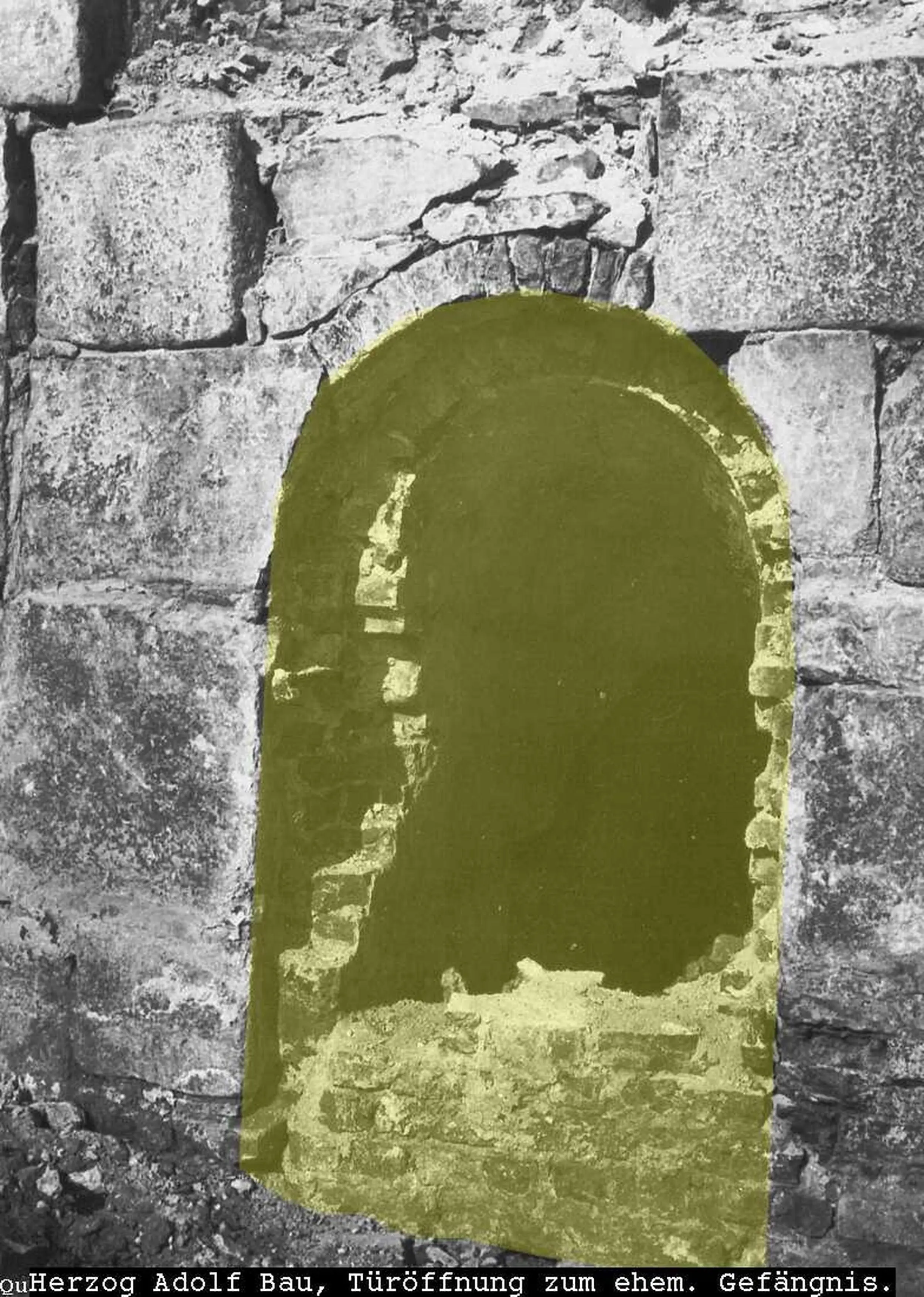Kieler Schlossruine,Herzog-Adolf-Bau,Türöffnung,Gefängnis