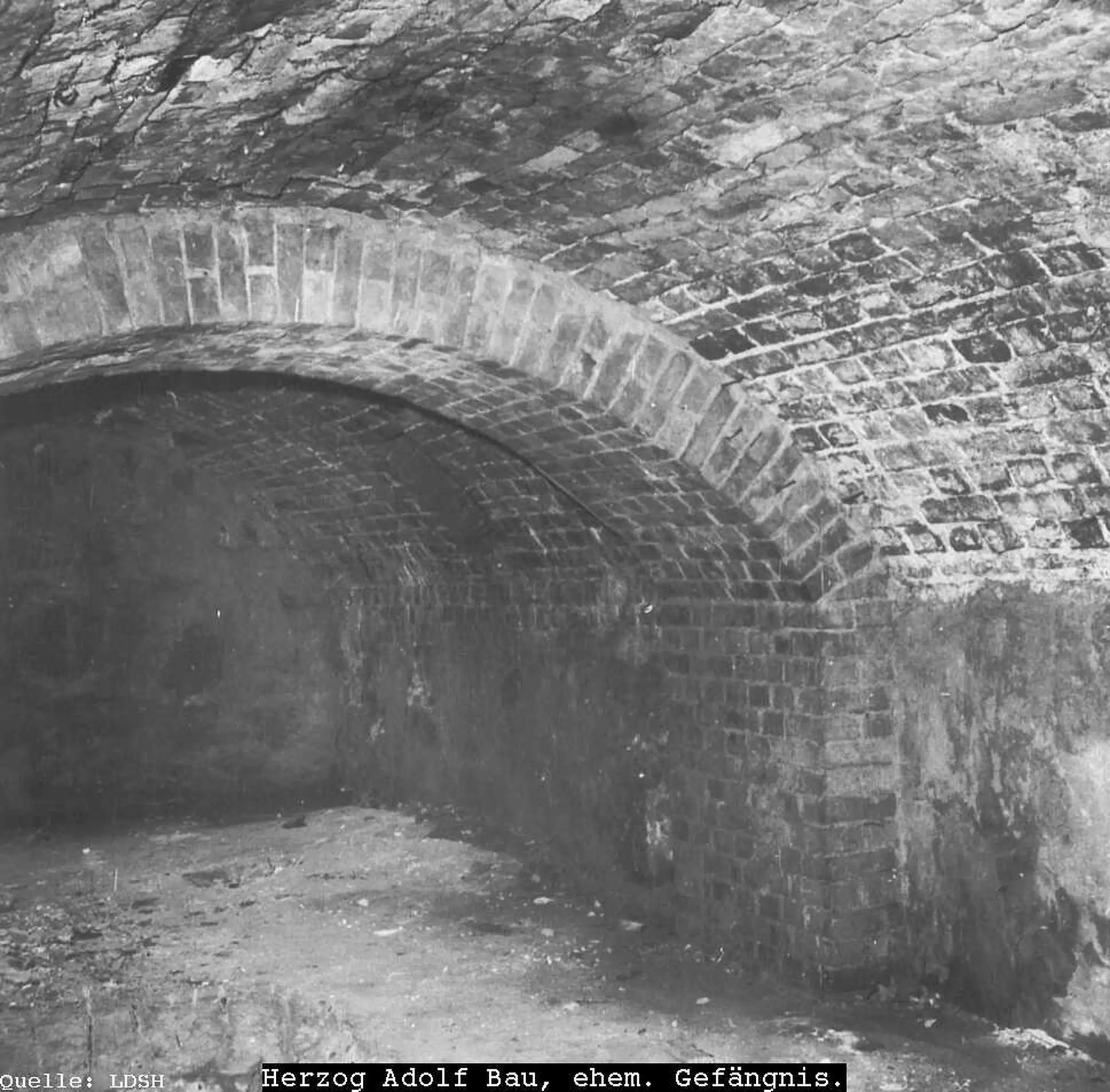 Kieler Schlossruine,Herzog-Adolf-Bau,Gefängnis,Keller