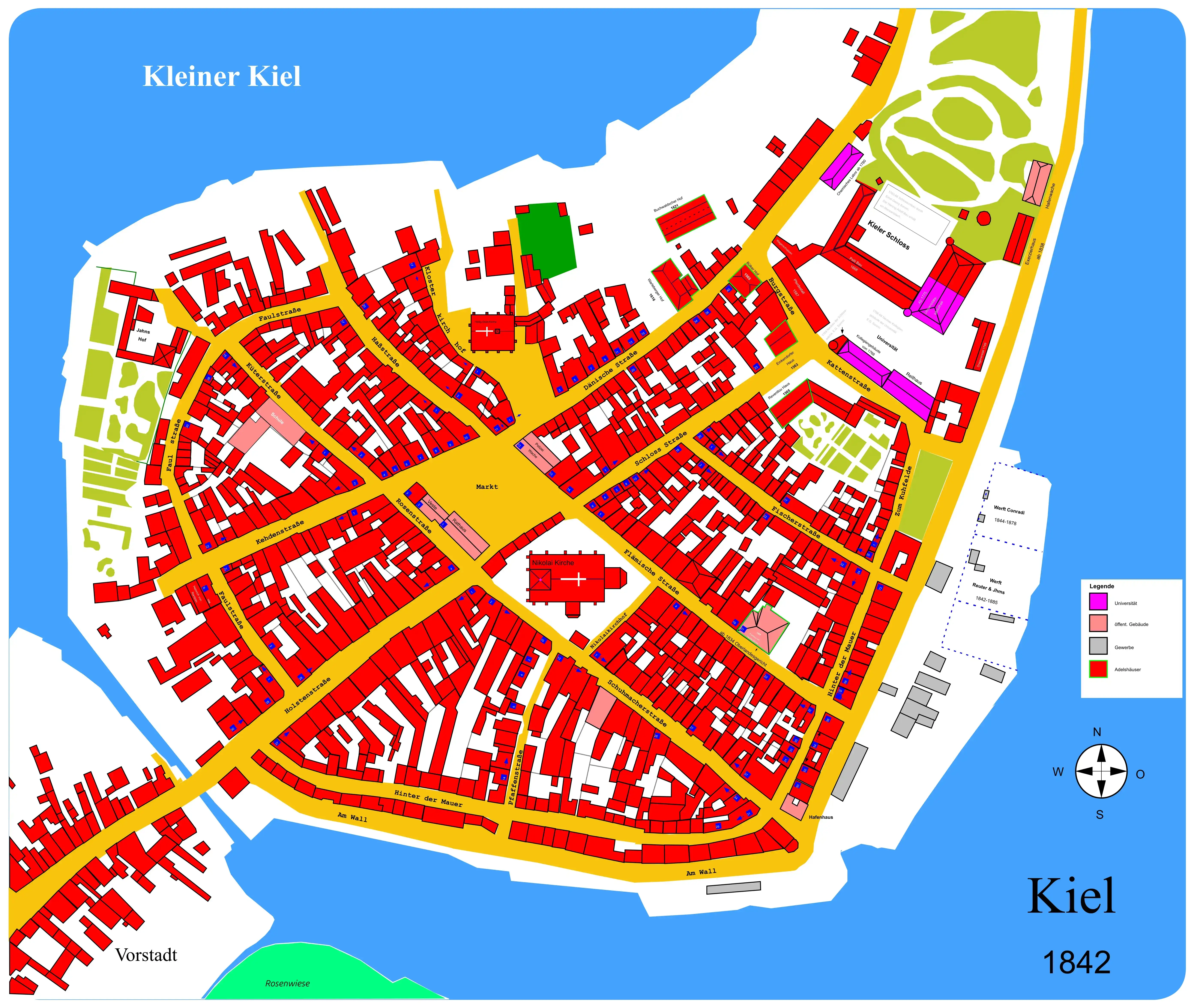 1842-Kieler-Altstadt-Plan