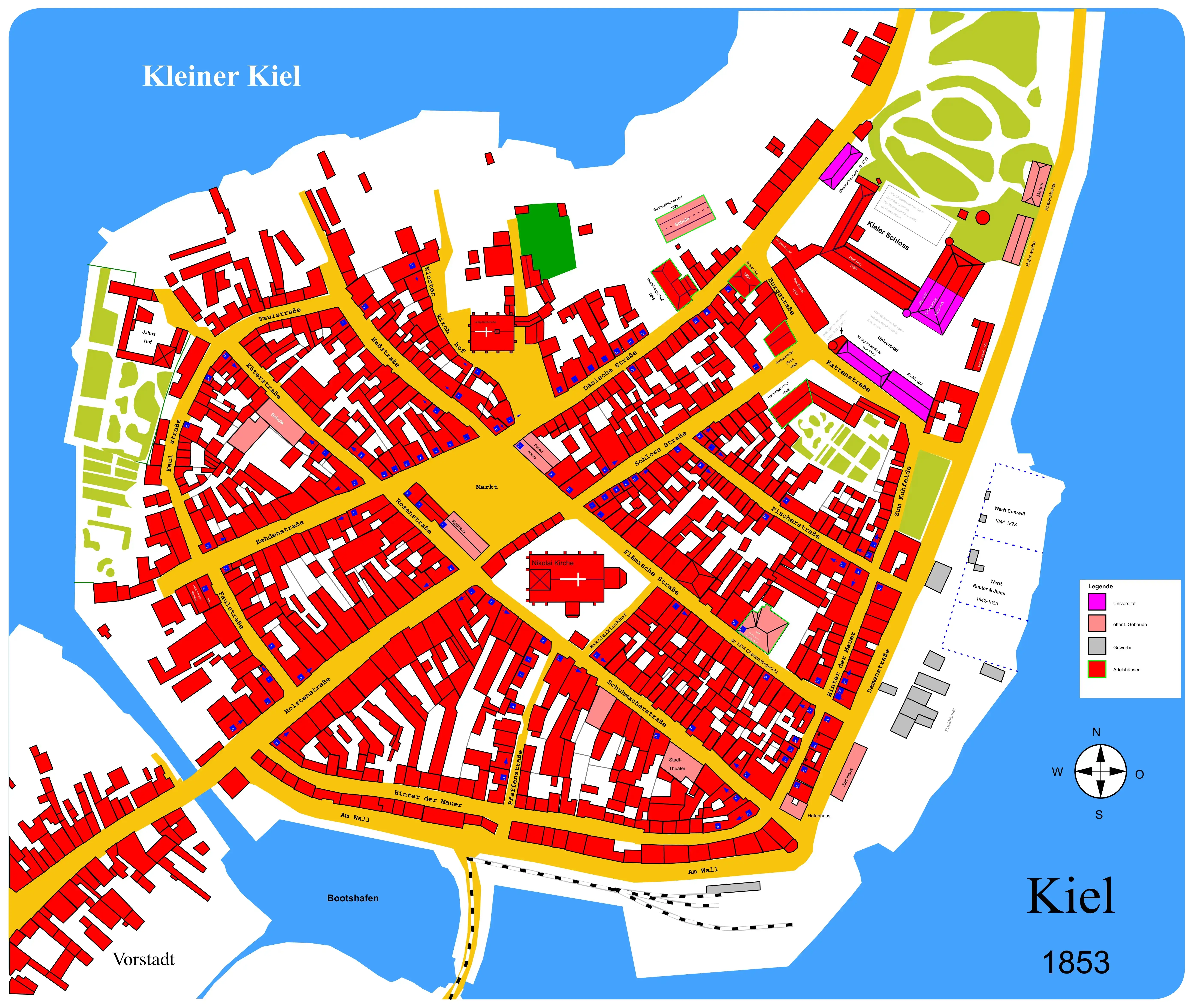 1853-Kieler-Altstadt-Plan