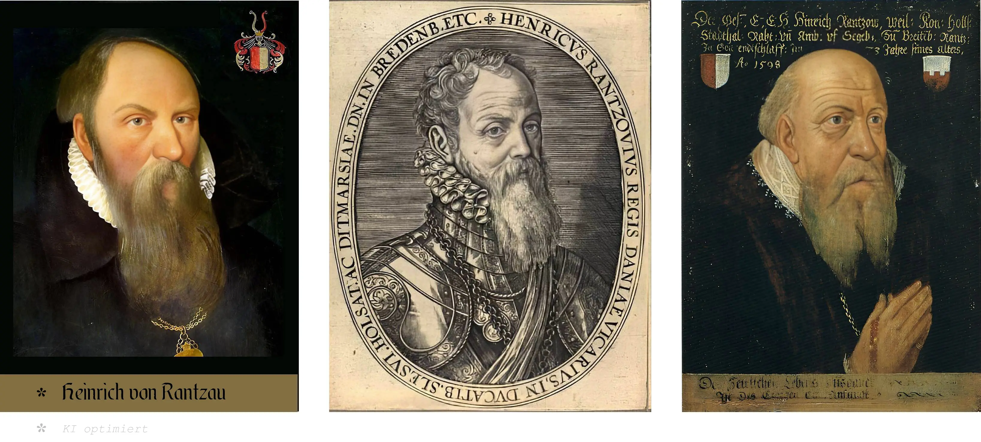 Portrait Heinrich von Rantzau