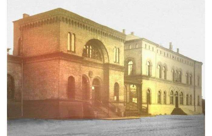 Alter Kieler Bahnhof von 1853