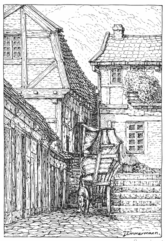 Kieler G�ngeviertel - Musikantenhof 1883