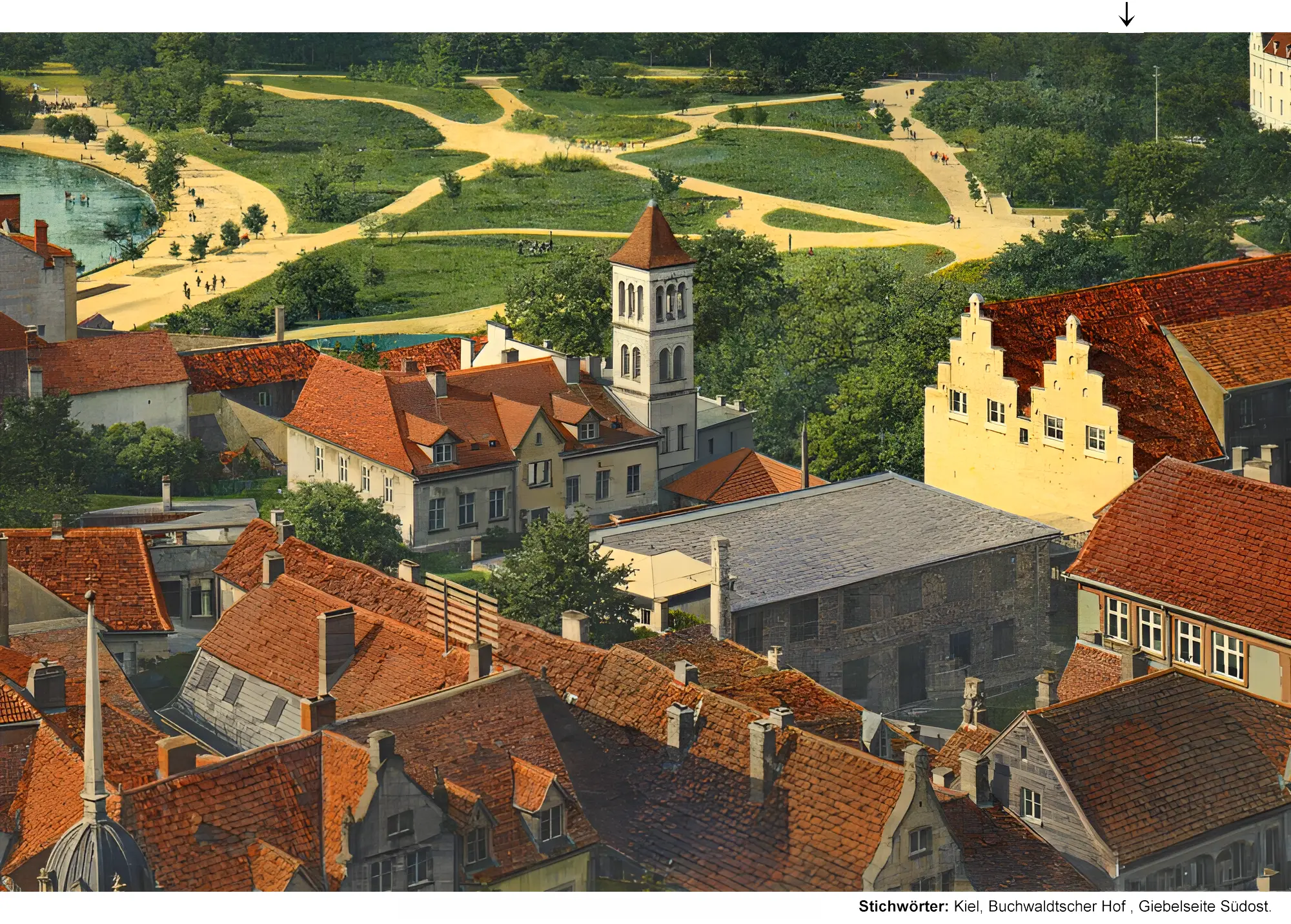 Buchwaldtscher_Hof Kiel Giebelseite Sued-Ost