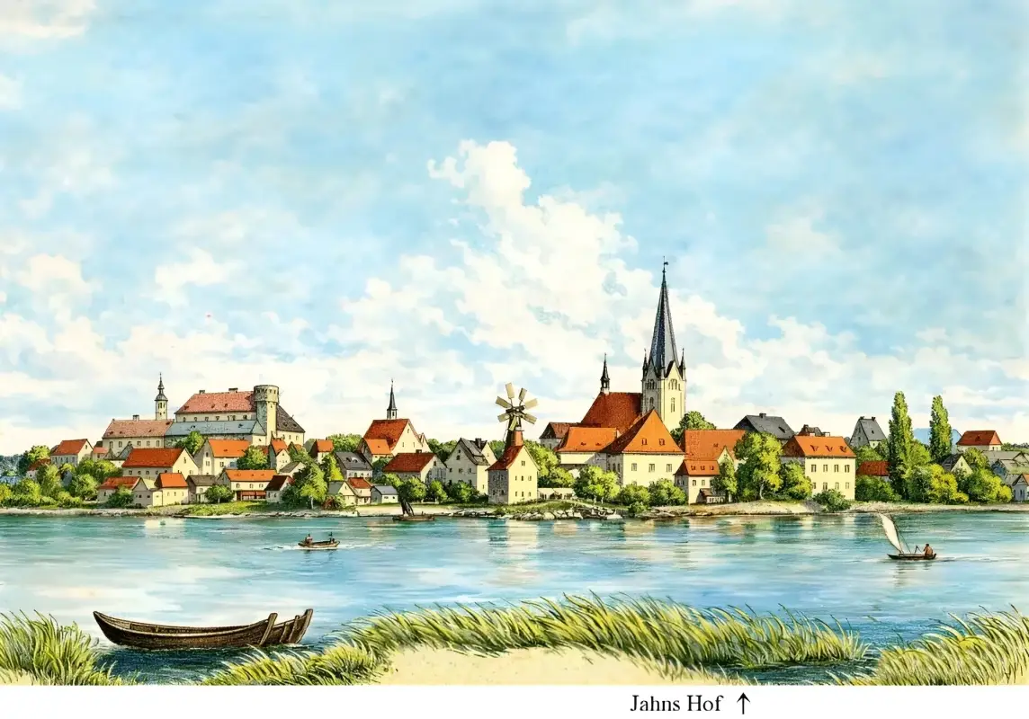 Panorama Jahns Hof am kleinen Kiel