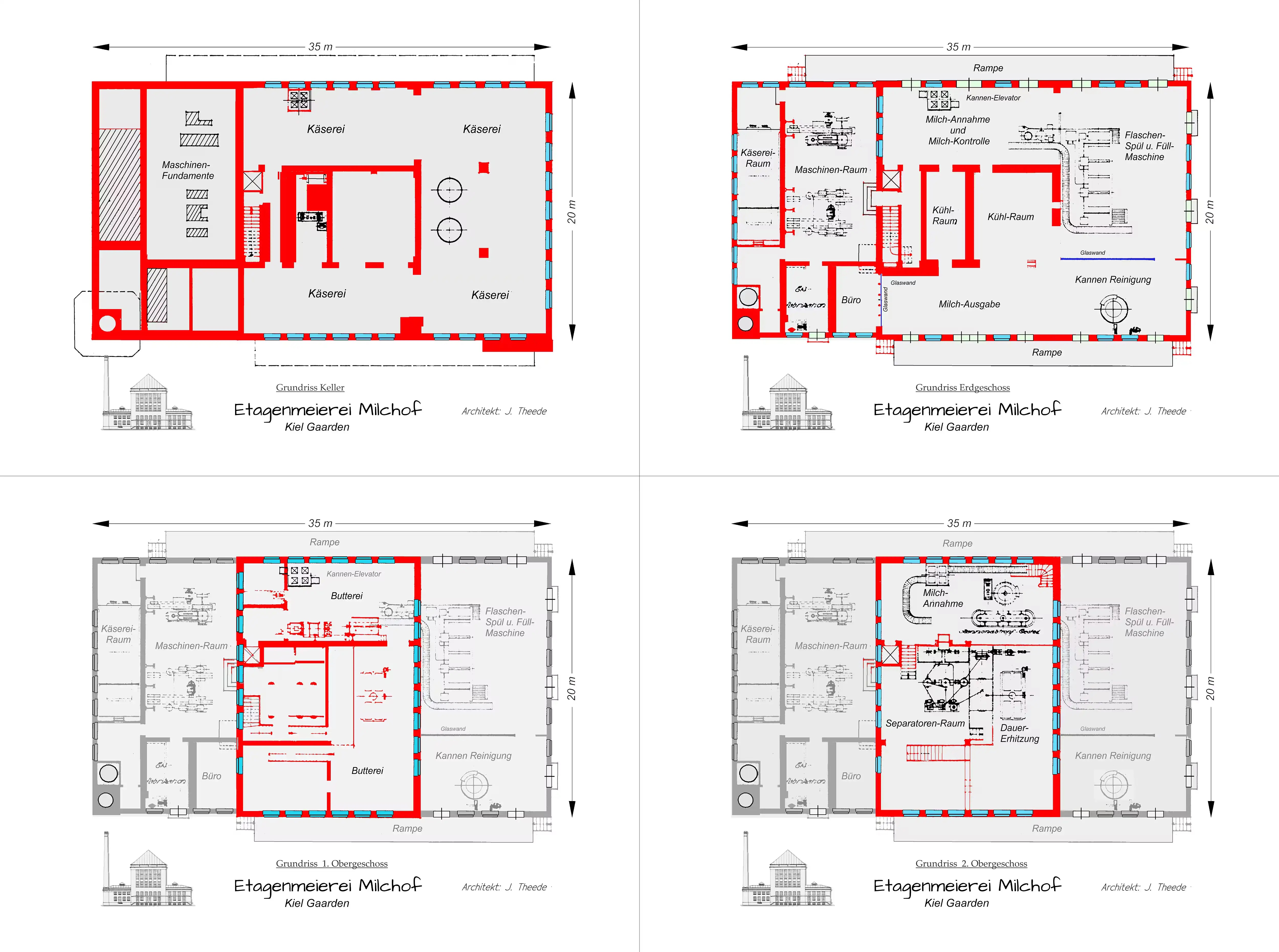 Grundriss Milchhof-Kiel