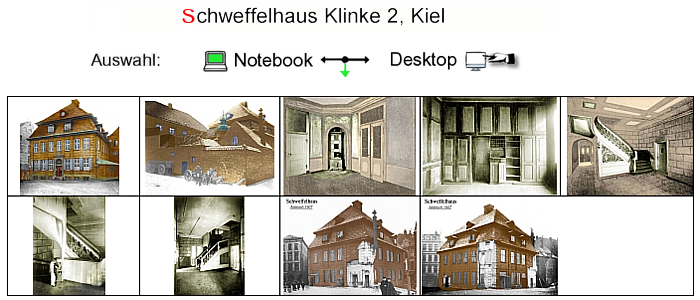Auswahl Ansichten Schweffelhaus Kiel