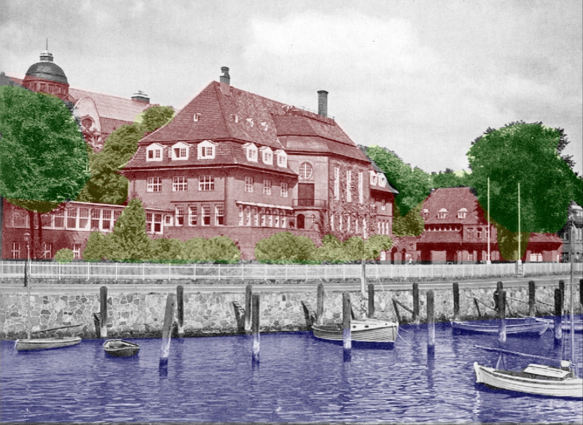 Ansichten vor 1940_Studentenheim Seeburg in Kiel 
