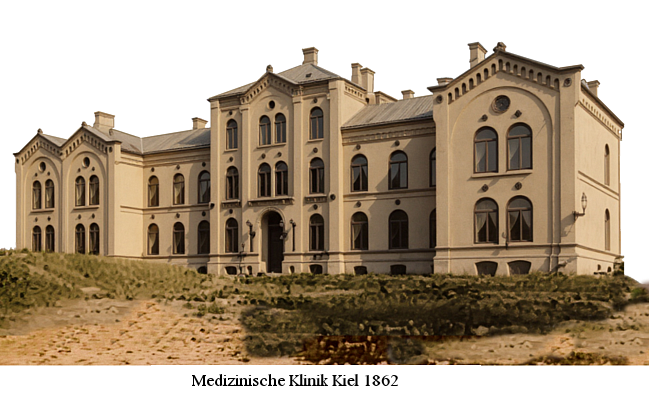 Ansicht Medizinische Klinik 1862