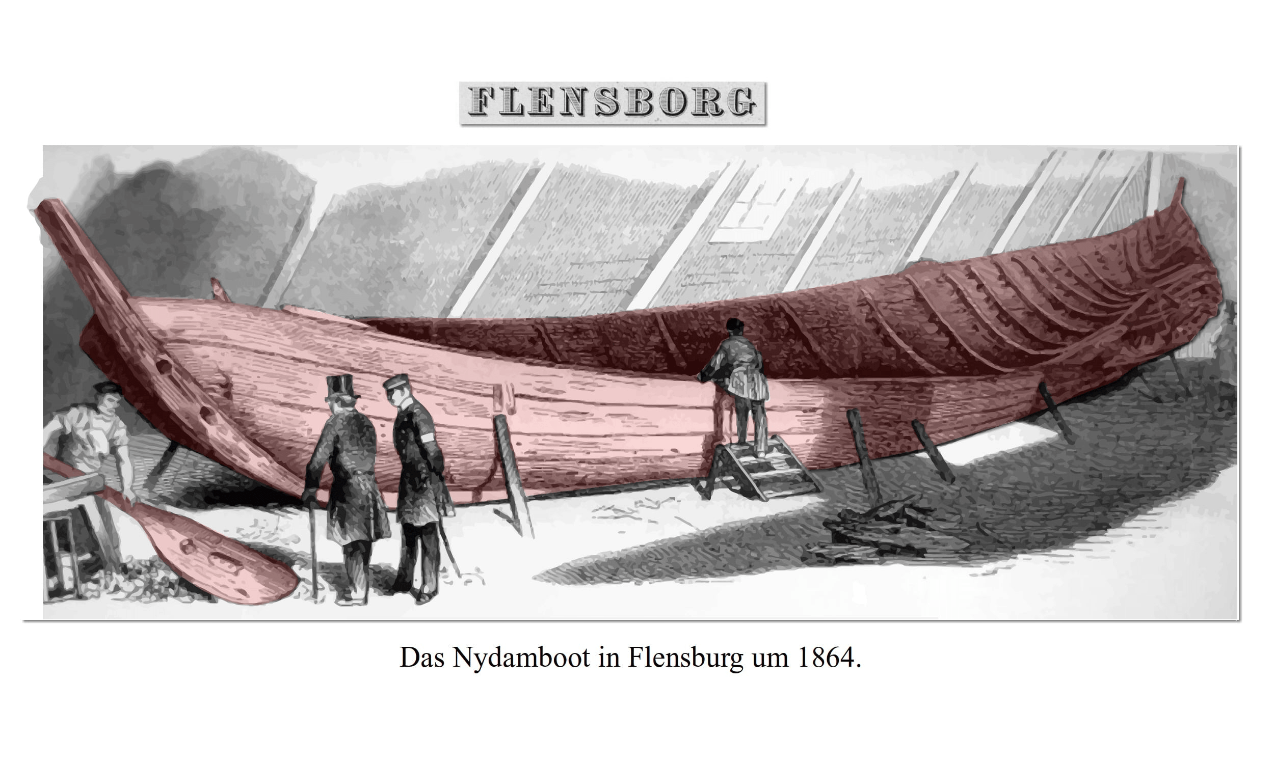 Nydamboot Flensburg 1864