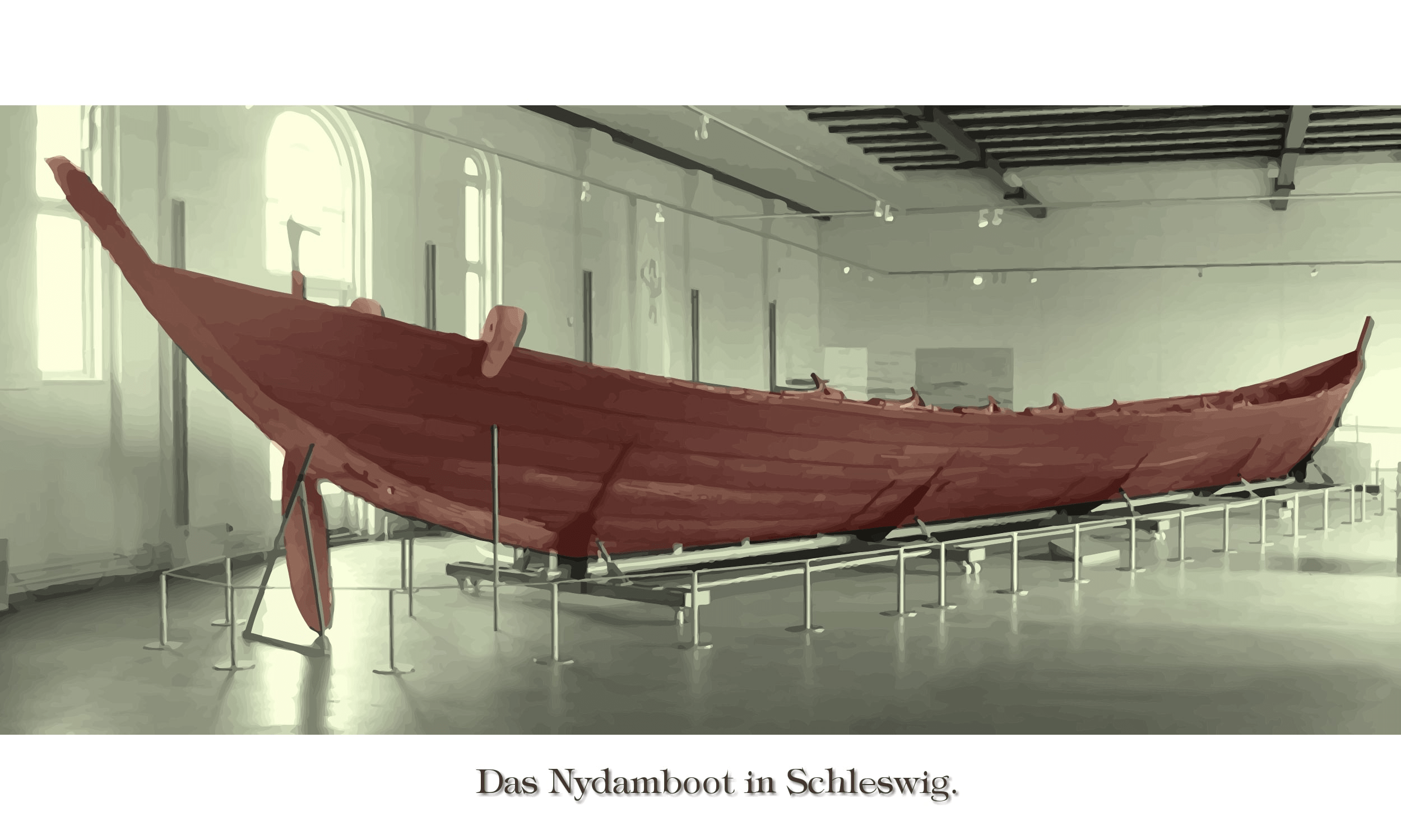Nydamboot in Schleswig