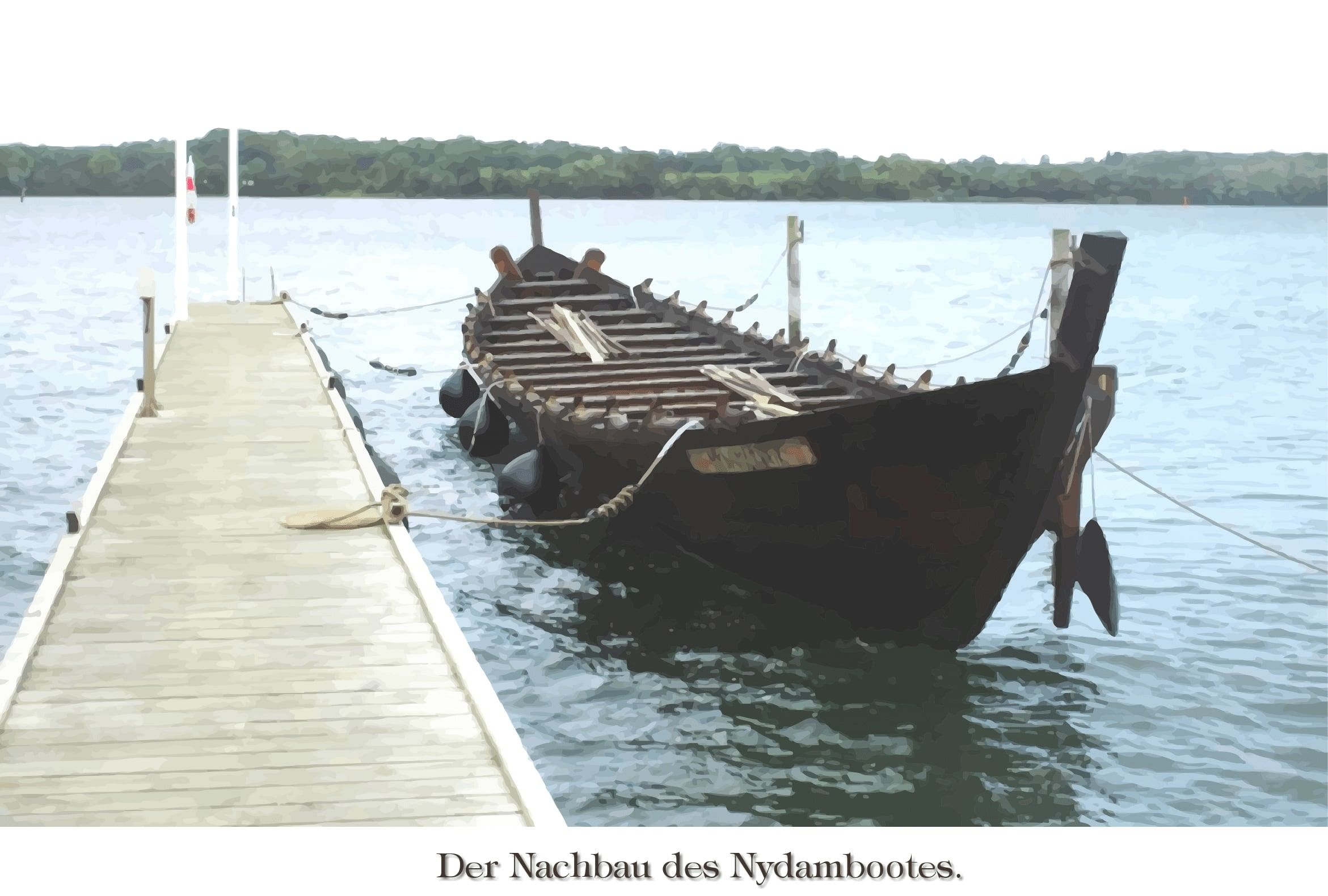 Nachbau Nydamboot Danmark