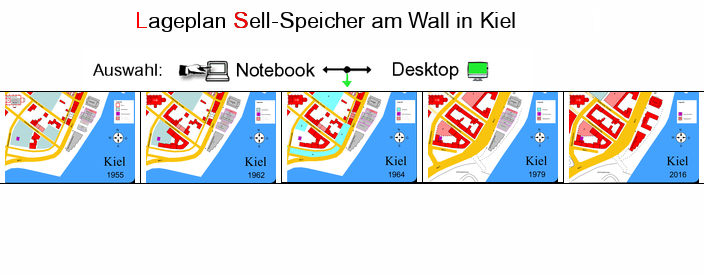 Lageplan Sell-Speicher Kiel