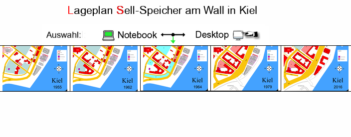 Lageplan Sell-Speicher Kiel