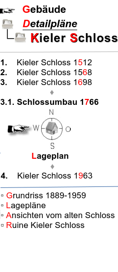 Auswahl Kieler Schloss 1766