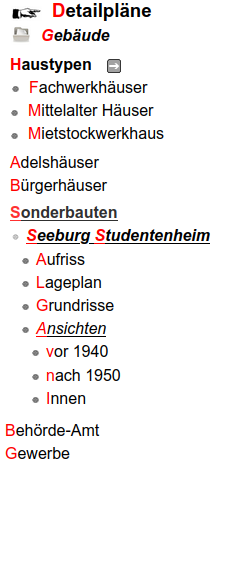Menu Seeburg Studentenheim Kiel
